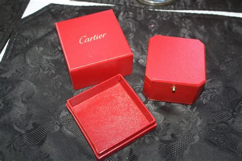 cartier box ring|empty cartier boxes.